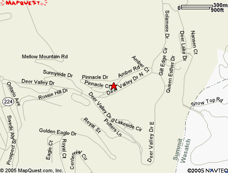 Deer Valley Vacation Home - Location Map
