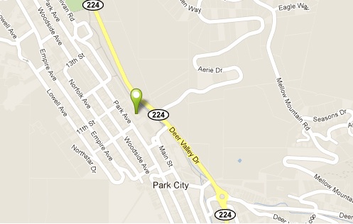 Park City Vacation Rental - Map