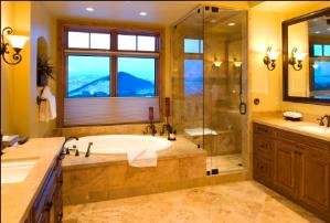 The Canyons vacation rental - master bathroom