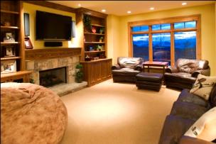 The Canyons vacation rental - family room