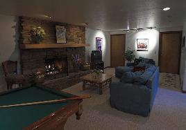 Park City Vacation Home - Family Room w/Pool Table