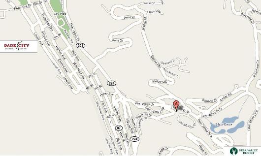 Park City Deer Valley Vacation Rental - Map