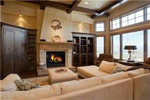 Park City Vacation Rental - Great Room w/ Fireplace