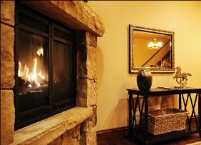 Park City, The Canyons Vacation Rental - Fireplace Close Up