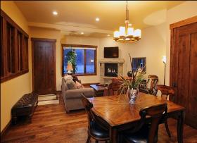 Park City, The Canyons Vacation Rental - Kitchen to Great Room View