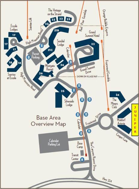 The Canyons Base Village Area - Juniper Location