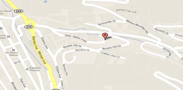 Park City/Deer Valley Vacation Rental - Map