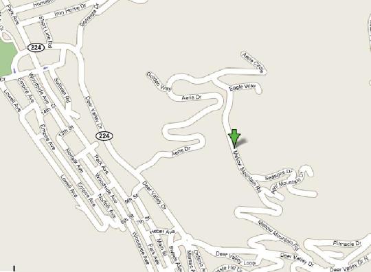 Park City Vacation Rental - Map