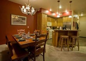 Park City Vacation Rental - Dining Kitchen