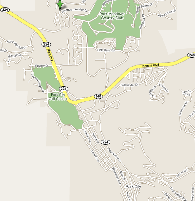Park City Vacation Home - Location Map