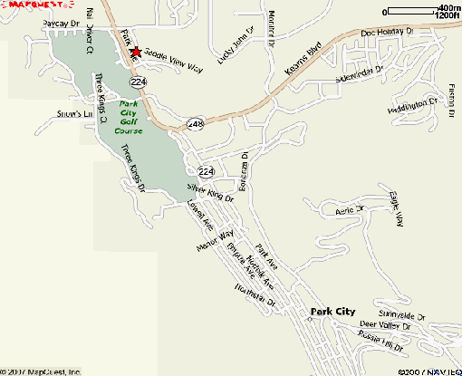 Park City Vacation Property - Map