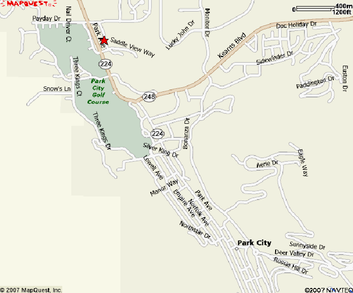 Park City Vacation Property - Map