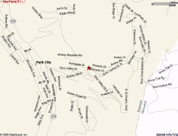 Deer Valley Vacation Rental - Map