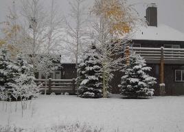 Deer Valley Vacation Rental - Backyard View