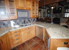 Park City Vacation Rental - Lower Level Kitchen