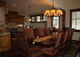 ParK City vacation rental - Silver Star dining