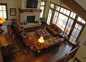 ParK City vacation rental - Silver Star great room overlook