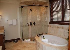 ParK City vacation rental - Silver Star master bathroom