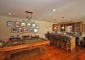 Solitude Vacation Rental - Family Room Pool Table