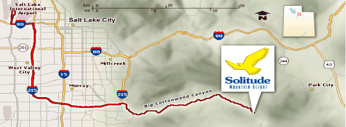 Solitude Vacation Rental - Map