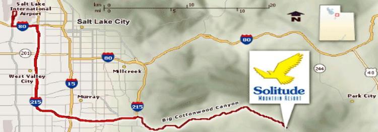 Solitude Vacation Rental - Map