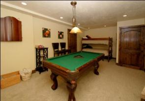 Deer Valley Vacation Rental - Rec room with Pool Table