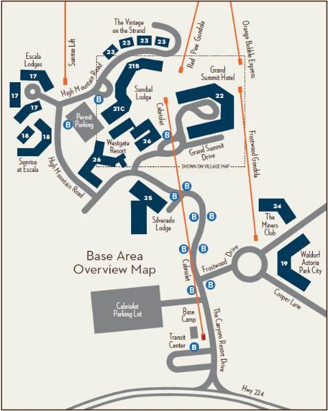 The Canyons Base Area Overview - Westgate