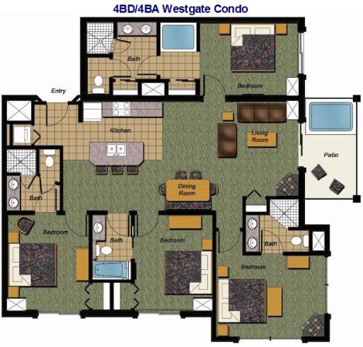 Park City Vacation Rental - Westgate 4BD/4BA