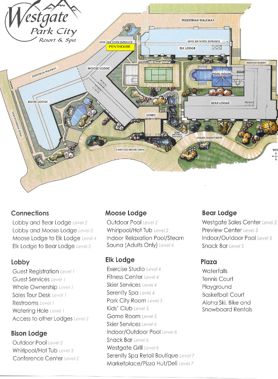 Westgate Penthouse Vacation Rental - Location Overview