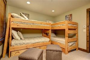 Park City Vacation Rentals - 5th Bedroom w/2 Twin Bunk Beds & Twin Trundle