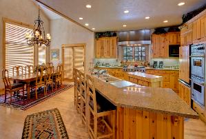 Park City Vacation Rental - Kitchen & Dining Area