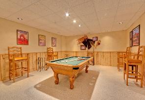 Park City Vacation Rental - Billiards Table