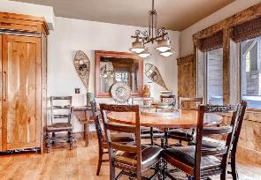 Park City Vacation Rental - Breakfast Room