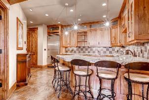 Park City Vacation Rental - Lower Level Kitchen